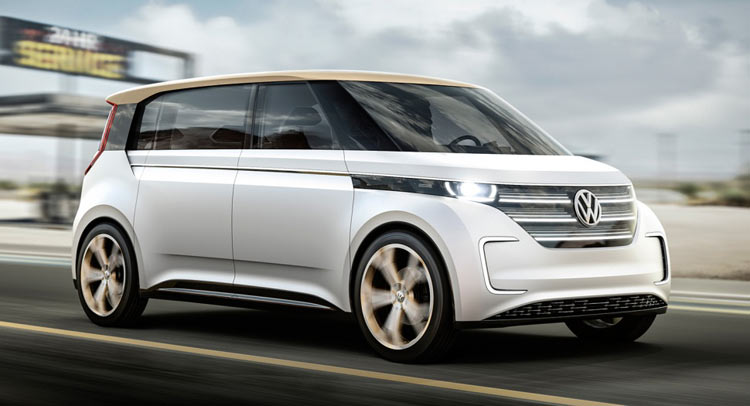  Volkswagen Presents The Electric Budd-e Concept; A Modern Microbus