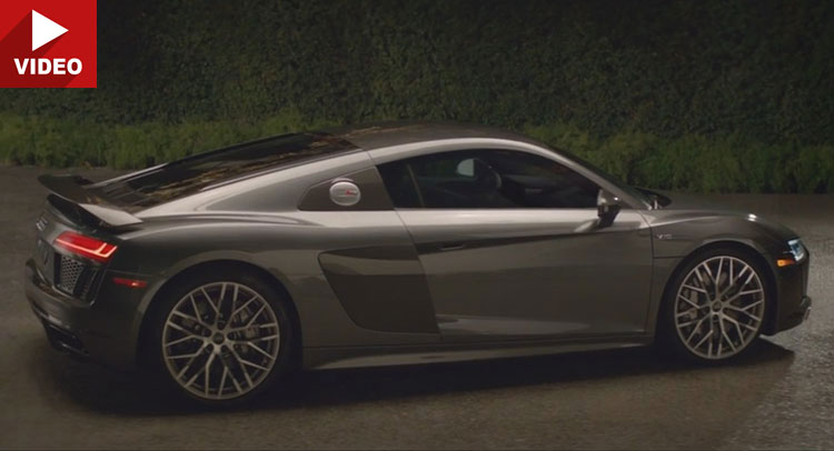  Audi Thinks R8 Is A Space Ship In New Super Bowl Ad