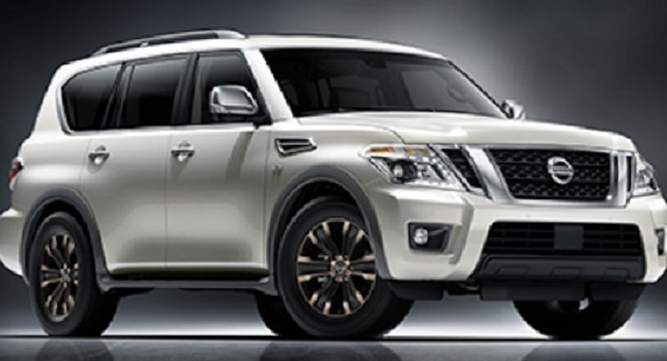 Nissan Armada Allegedly Leaked Through Official Image Carscoops