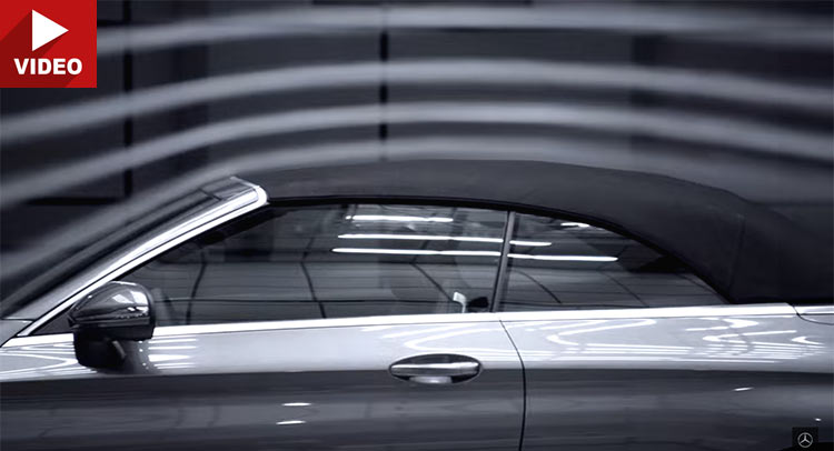  Mercedes Teases Again New C-Class Cabriolet