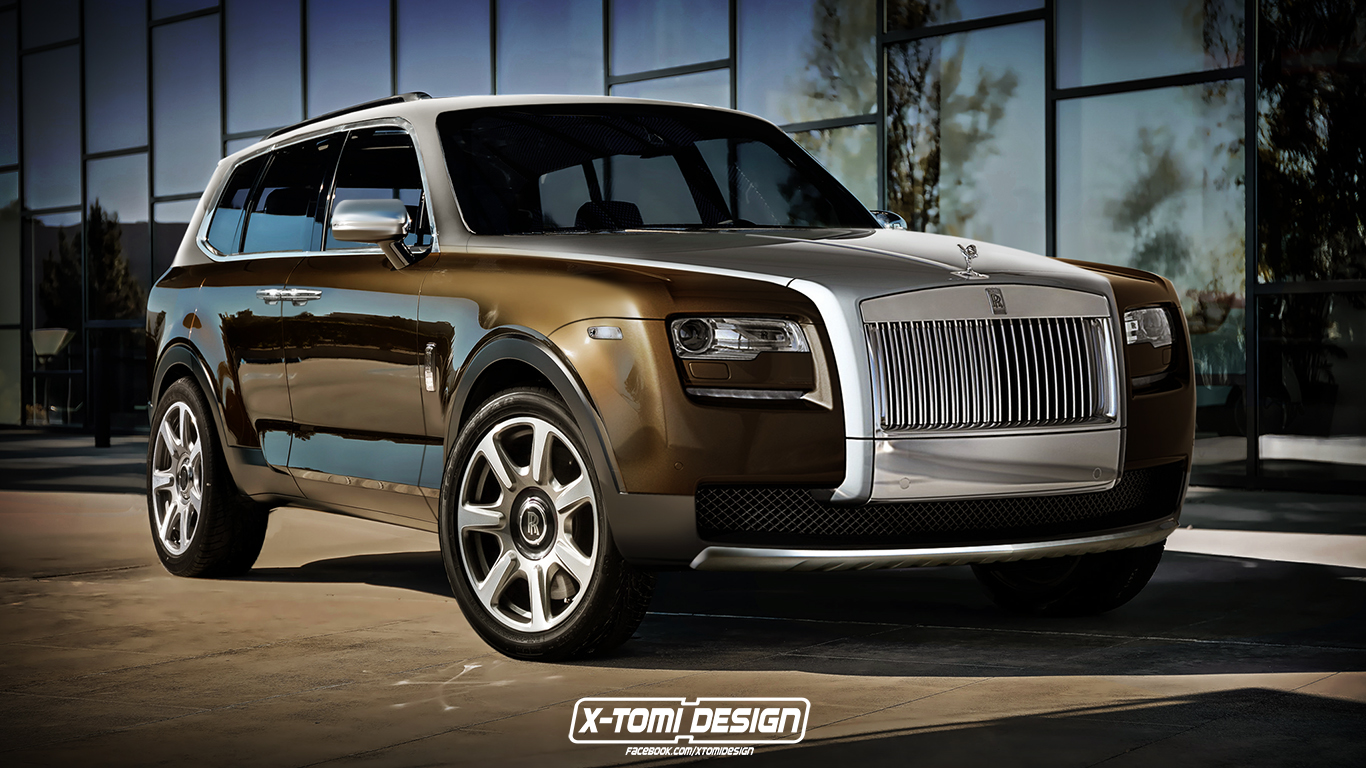 This is the Rolls-Royce SUV. Kind of