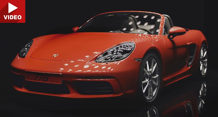  Get Up Close With Porsche’s 718 Boxster In New Video