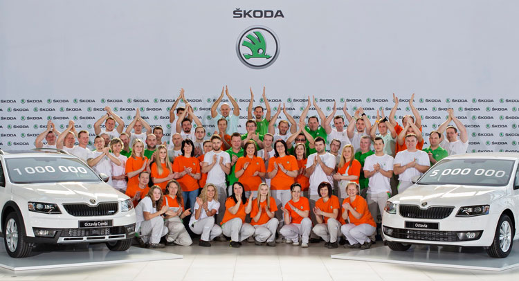 One Millionth Third-Gen Skoda Octavia Rolls Off The Assembly Line