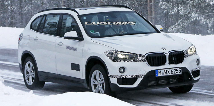  Spied: BMW Plugs A Hybrid Powertrain Into The X1 SUV