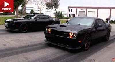 Dodge Challenger 392 On Nitrous Oxide Takes On Stock Hellcat | Carscoops