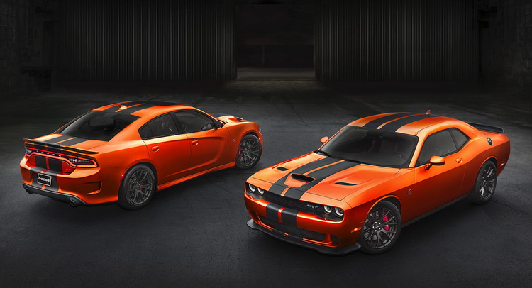  Dodge Brings Back Go Mango Paint Option For 2016 Challenger & Charger SRT