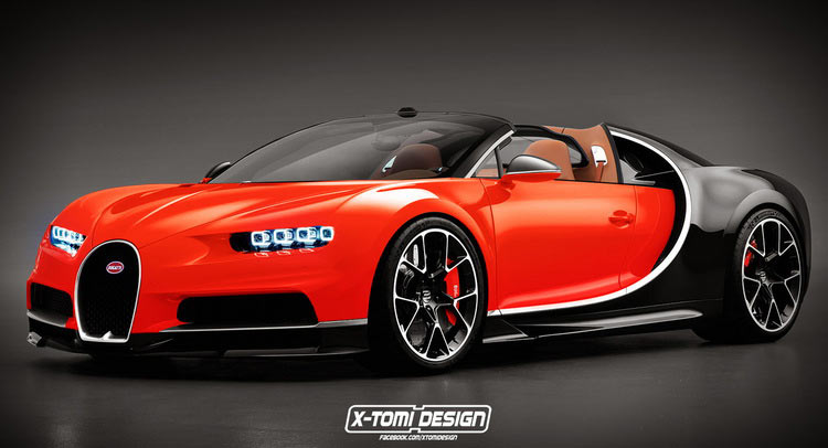  New Bugatti Chiron Grand Sport Render Looks Legit