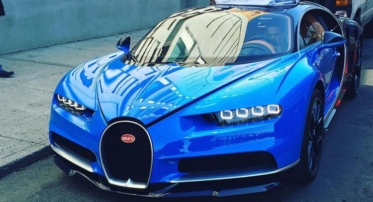  Bugatti’s New Chiron Megacar Spotted In New York