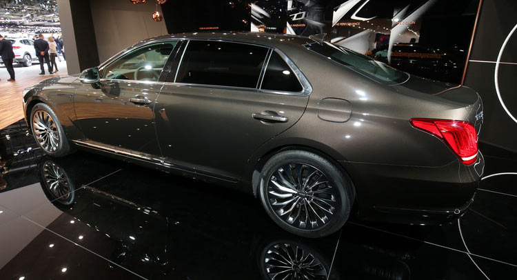  Genesis G90 Luxury Sedan Hides In Plain Sight