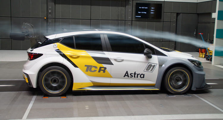  Opel Optimizes Astra TCR Racer Aero Package