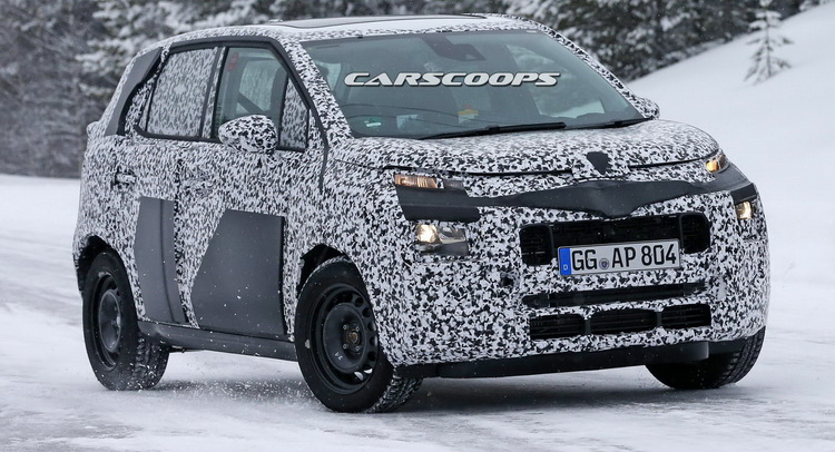  Next Citroen C3 Picasso Spotted, Front Likely Inspired From E-Mehari