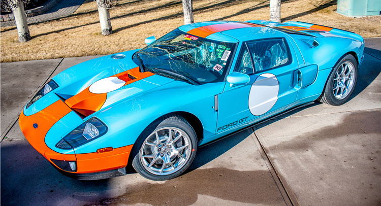 2006 Ford GT Heritage With 5 Miles On The Odo For Sale | Carscoops