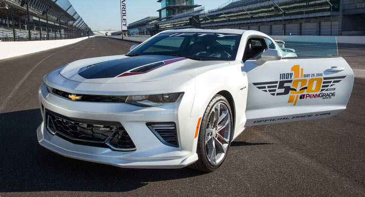  Chevy Camaro SS 50th Anniversary Edition Becomes Indy 500’s Pace Car