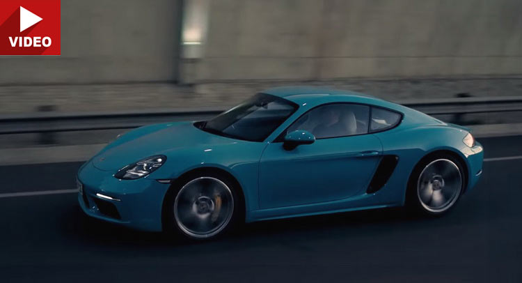  Porsche’s New 718 Cayman Turbo Four-Banger Sounds Angry Enough