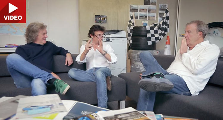  Watch Clarkson, Hammond & May Struggle To Find A Name For Their Show