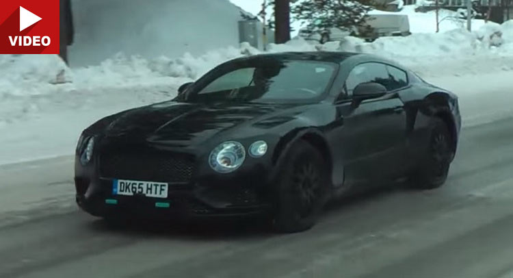  2018 Bentley Continental GT Spied Despite Its Guards