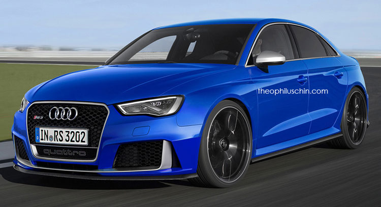  Audi RS3 Sedan Could Debut This Year In The US With 2.5L Turbo