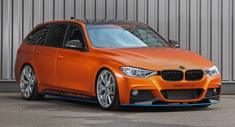 Tuningsuche Presents F31 Bmw 328i Touring With Custom Bits Galore Carscoops