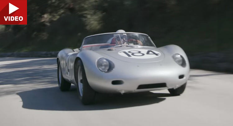  Derek Bell Drives The Original Porsche 718 On The Targa Florio