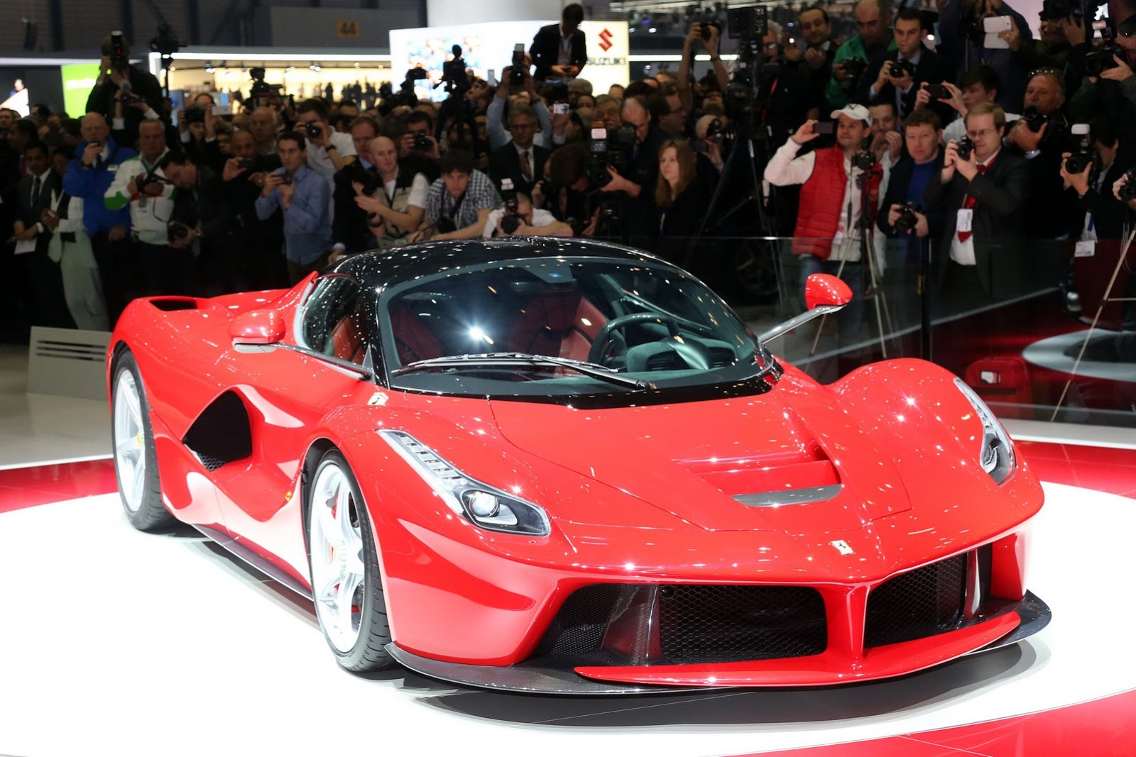 The $1.4 million LaFerrari Spider is an invite-only sports car