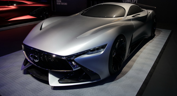  Infiniti Brings Its 2014 Concept Vision GT To Gran Turismo Sport Launch [24 Pics]