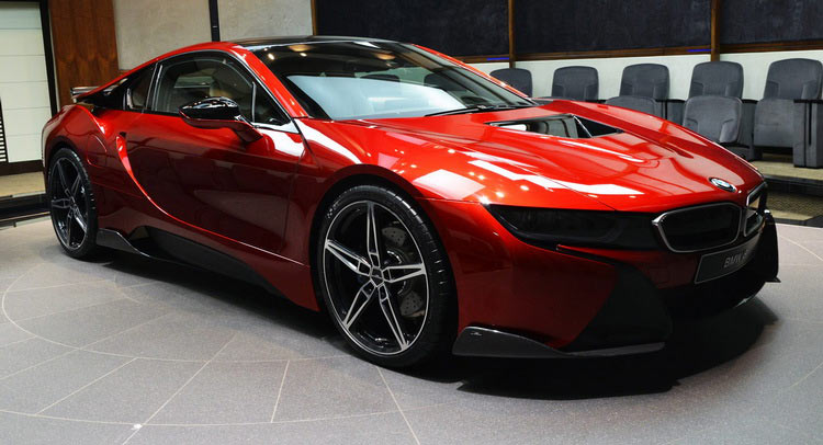 This Custom Lava Red BMW i8 Is |