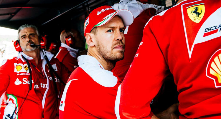  Sebastian Vettel Loses Temper After Being Hit Twice At Sochi [w/Video]