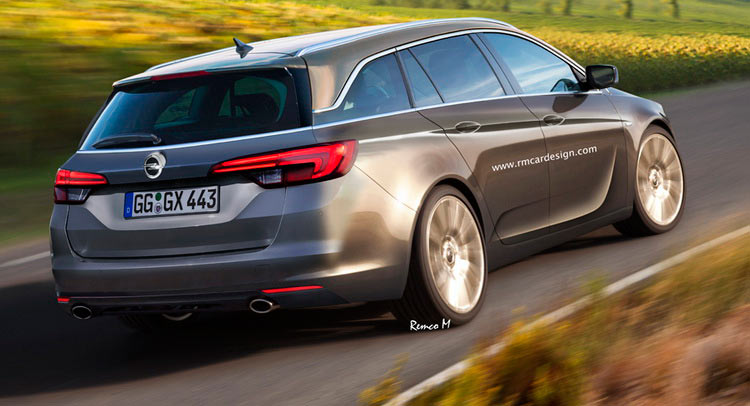 2017 Opel Insignia B Rendered Based on Latest Buick Design