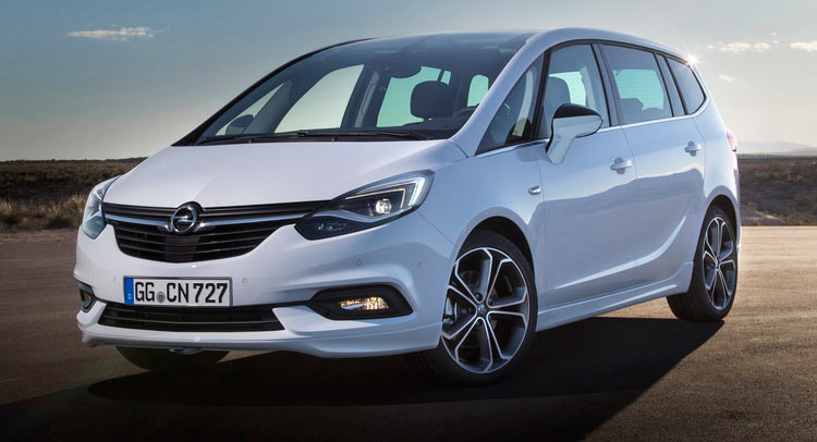 Meet The Facelifted Opel & Vauxhall Zafira Tourer | Carscoops