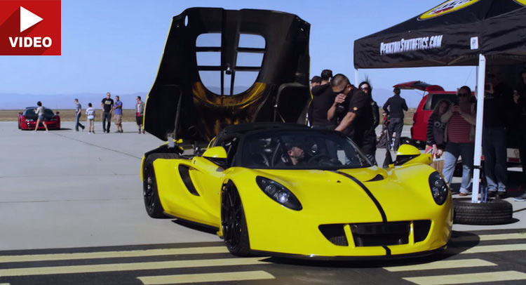  Hennessey’s Venom GT Spyder Was Down 300Hp During 265.6mph Record Run