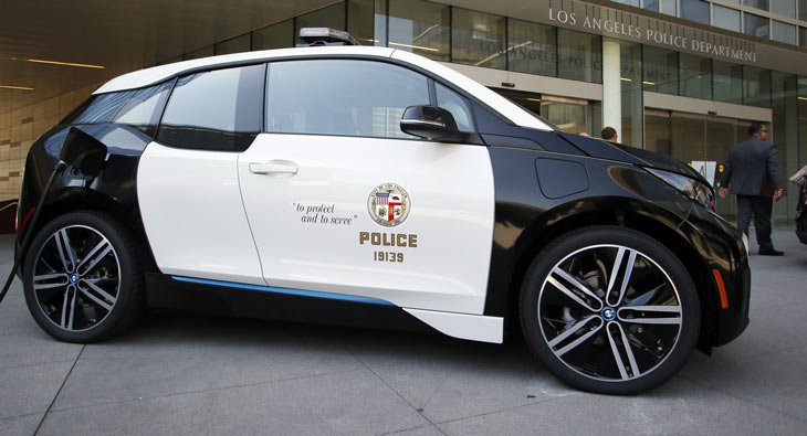  LAPD Chooses BMW i3 Over Tesla Model S