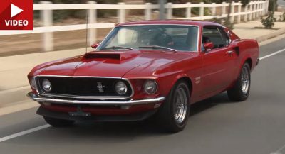 Jay Leno Checks Out Concours-Condition 1969 Ford Mustang Boss 429 ...