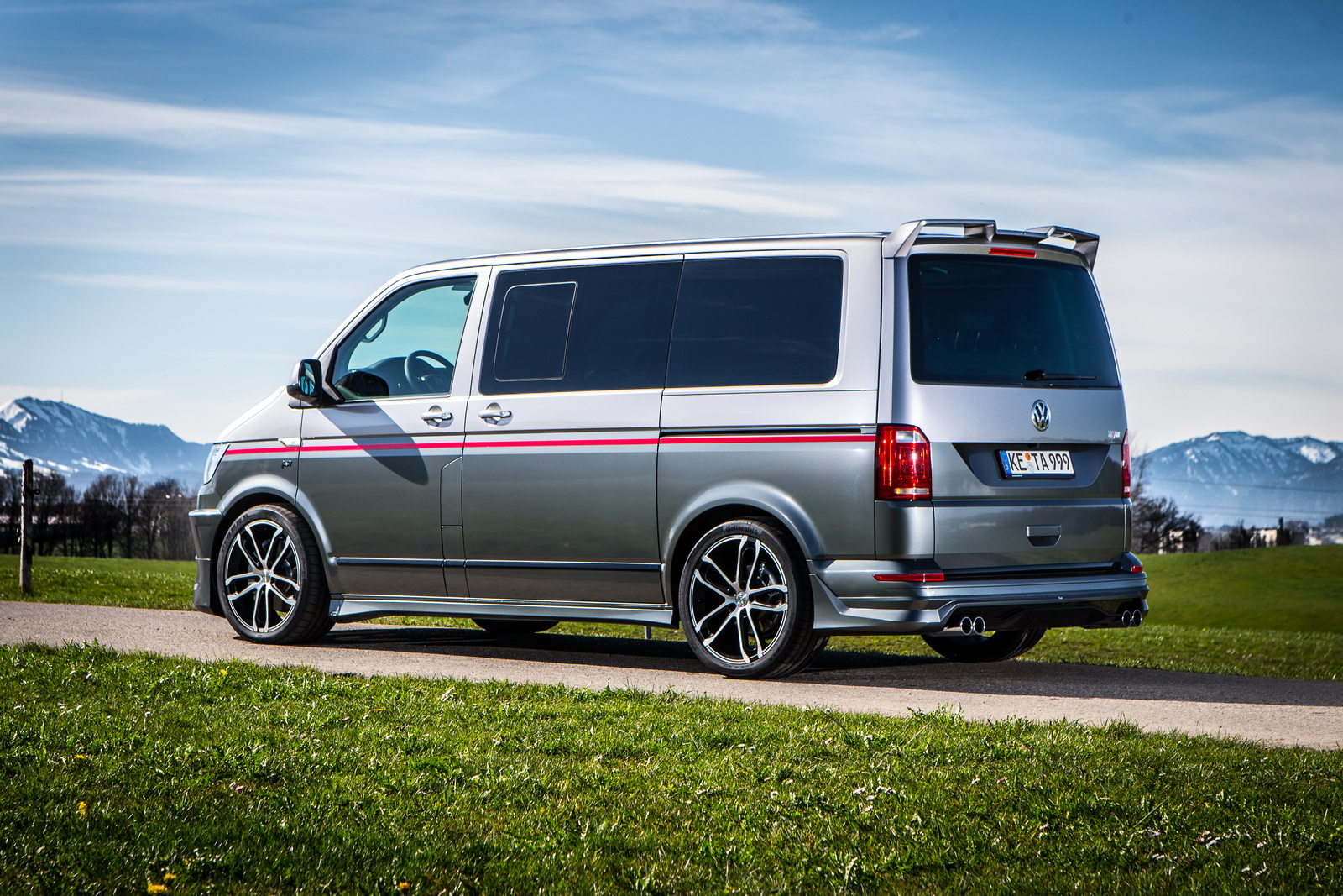ABT's VW T6 Special Blows The Candles On Two Cakes