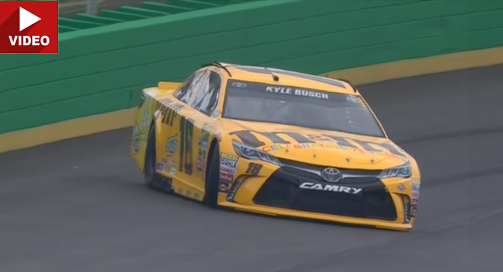  Watch NASCAR Driver Kyle Busch Perform A Super Save