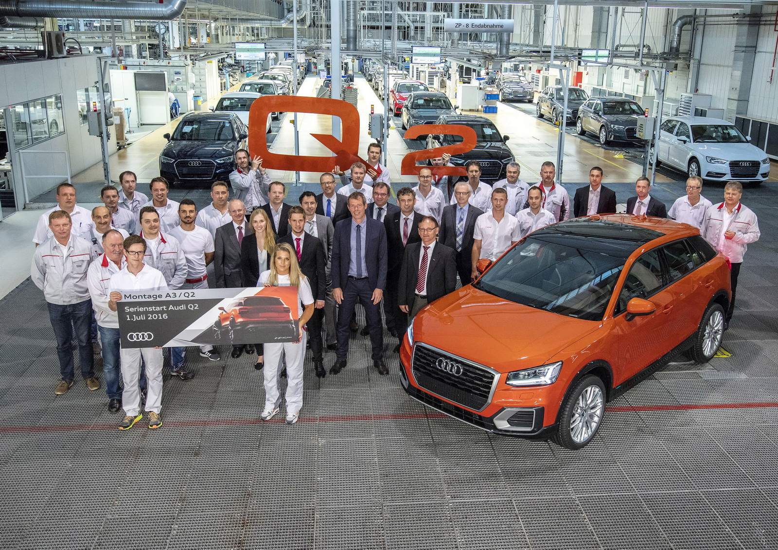 Audi Q2 Production Commences In Ingolstadt