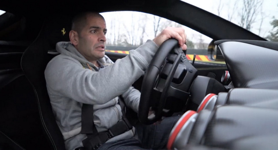  Ferrari F12TdF Managed To Scare Chris Harris Around Fiorano