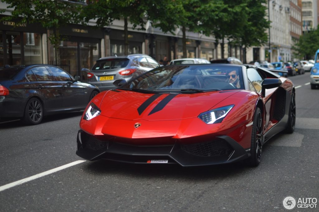 Lamborghini Aventador LP 720-4 50 Anniversario Roadster Spotted ...