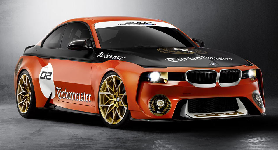  BMW Updates 2002 Hommage With Racing Livery For Pebble Beach