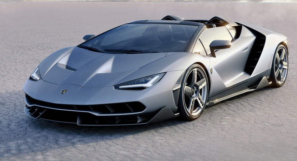  770 HP Lamborghini Centenario Roadster Is All Muscle, All Carbon, All Sold-Out