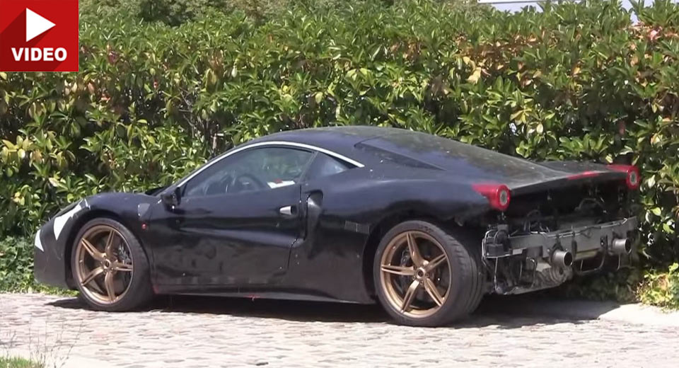  Is This Ferrari Mule Hiding A Future KERS-Equipped 488 Model?