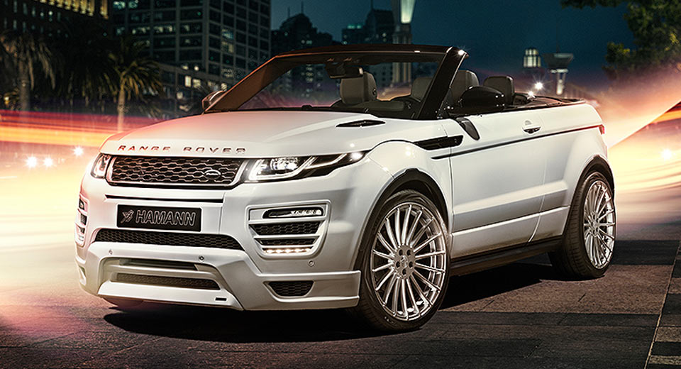  Hamann Makes The Evoque Convertible Even More …Unique