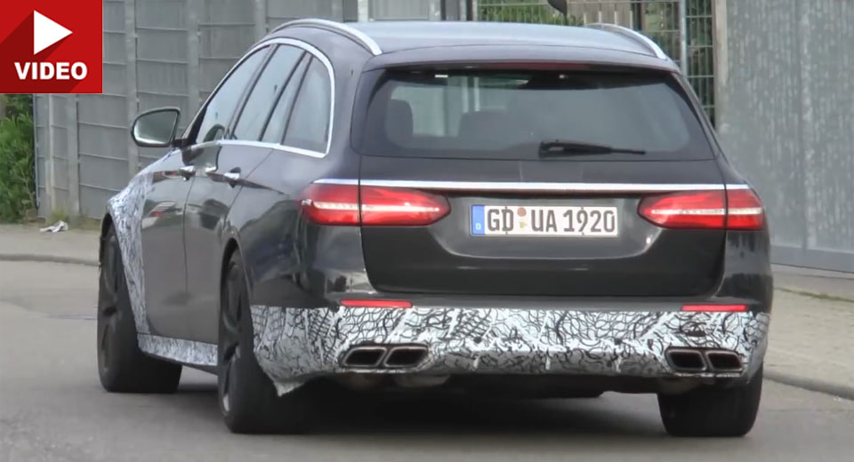  Beefed Up Mercedes-AMG E63 Models Filmed Testing