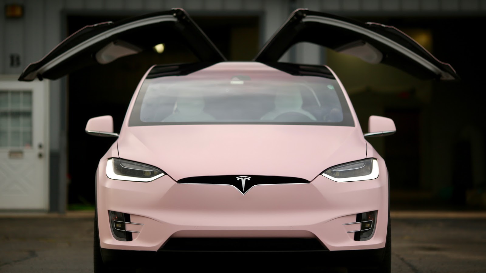 This Tesla Model X Owner Really Loves The Color 'Pink' Carscoops