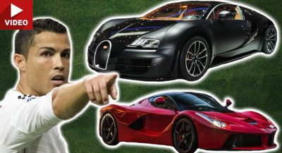 Cristiano ronaldo car collection 2025 2018