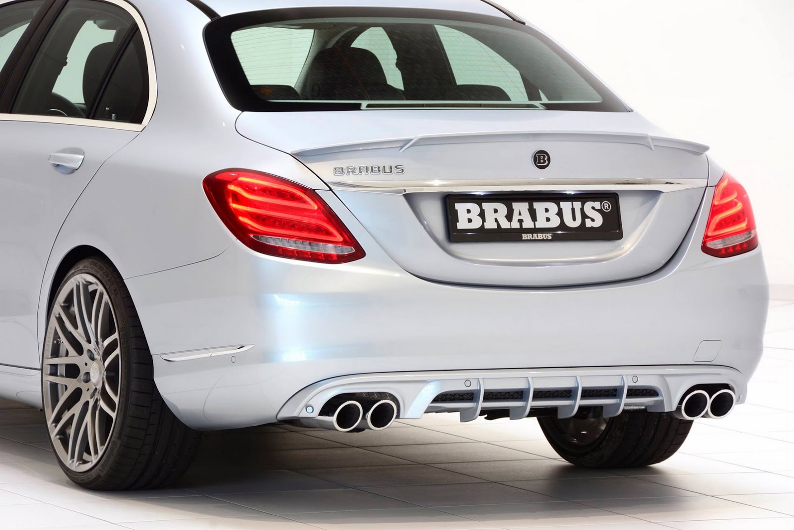 New Photos Of Brabus' Mercedes-Benz C-Class W205 Tune