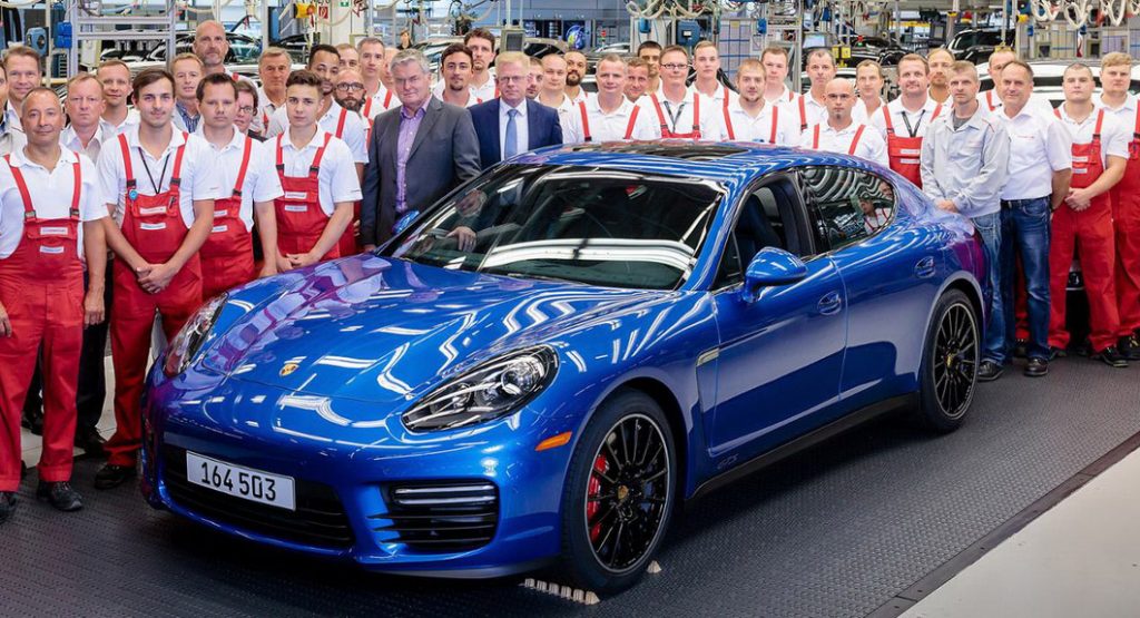  Final Example Of Original Porsche Panamera Rolls Off The Assembly Line