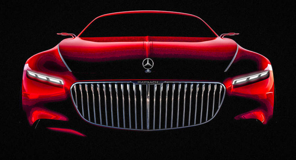  Mercedes-Maybach 6 Concept Reveals Elegant Fascia In New Teaser