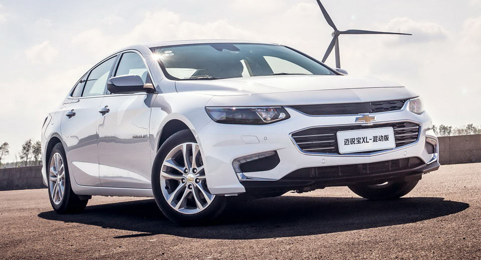  Chinese Market Chevy Malibu XL Gets Hybrid Version