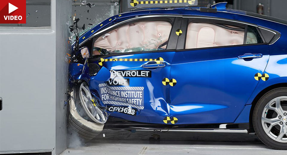  2017 Chevrolet Volt Awarded With Top Honors By IIHS