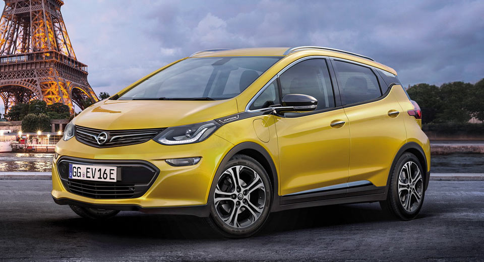  Opel Ampera-e Debuts With 500+ Km Range